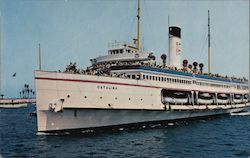 S.S. Catalina in Avalon Bay Postcard