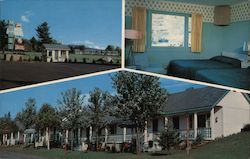 "Beautiful Hilltop Hotel" Postcard