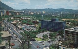 Aerial View of the Eastern Side of Caracas Postcard