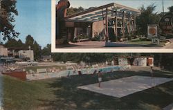 Camargo Lodge Motel Postcard
