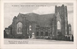 First Methodist Church Postcard