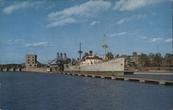 The Welland Ship Canal Postcard