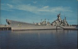 USS Missouri Postcard