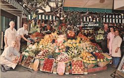 Farmers Market Fruit and Produce, Stall 144 Los Angeles, CA Postcard Postcard Postcard