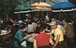 Outdoor Dining at Original Farmers Market Postcard