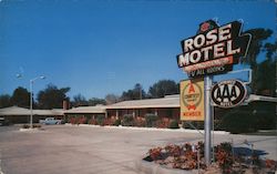 Rose Motel Postcard