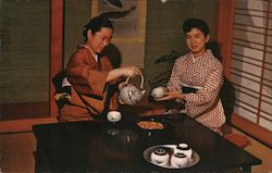Sakura Gardens Restaurant - Tea Ceremony Postcard