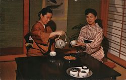 Sakura Gardens Restaurant - Tea Ceremony Mountain View, CA Postcard Postcard Postcard