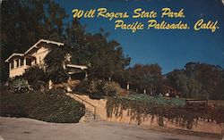 Will Rogers State Park Pacific Palisades, CA Postcard Postcard Postcard