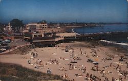 Cowell Beach Santa Cruz, CA Hilt Hansen Postcard Postcard Postcard