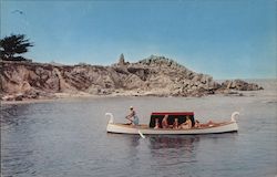 Glass Bottom Boat Postcard