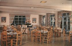 Main Dining Room, Big Sur Lodge Postcard