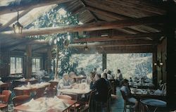 River Dining Room, Big Sur Inn Postcard