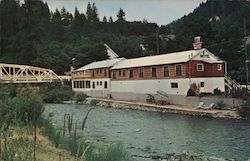 Riverside Motel Downieville, CA Postcard Postcard Postcard