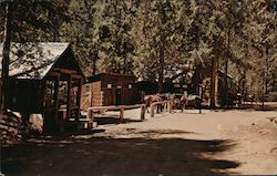 The Corral at Trinity Alps Resort Postcard