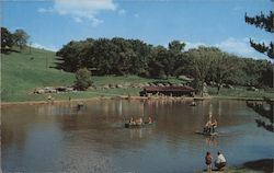 Schenk Lake, Oglebay Park Postcard