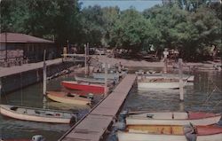 Austin's Boat Dock Clearlake Highlands, CA Postcard Postcard Postcard