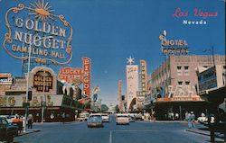 View of Buildings on Fremont Street Las Vegas, NV Postcard Postcard Postcard