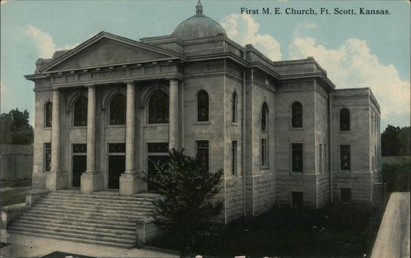 First M.E. Church Fort Scott Kansas