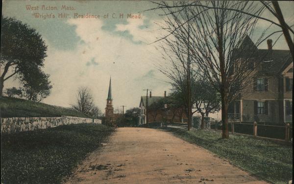 'Wright's Hill, Residence of C.H. Mead West Acton Massachusetts