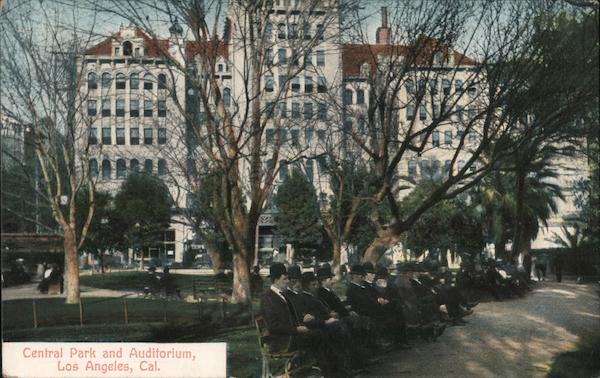 Central Park and Auditorium Los Angeles California
