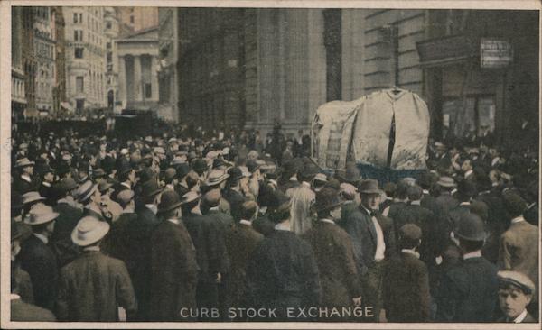 Curb Stock Exchange New York