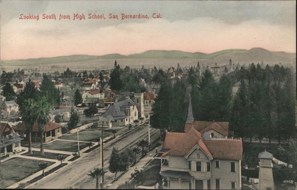 Looking South from High School San Bernardino California