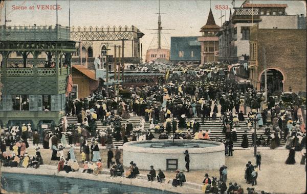 Scene at Venice Los Angeles California