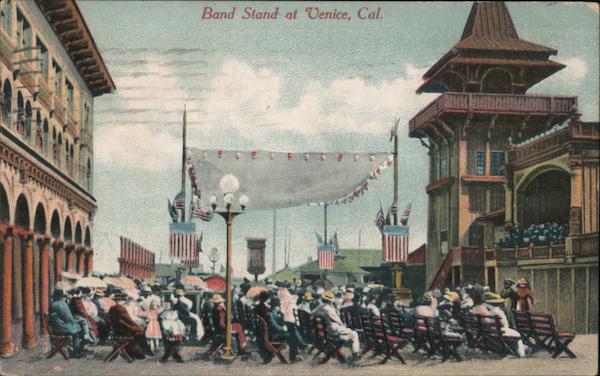 The Packed Band Stand Venice California