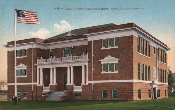 Washington Grammar School Petaluma California