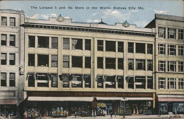 The Largest 5 and 10c Store in the World Kansas City Missouri