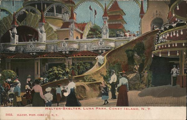 Helter-Skelter, Luna Park, Coney Island New York