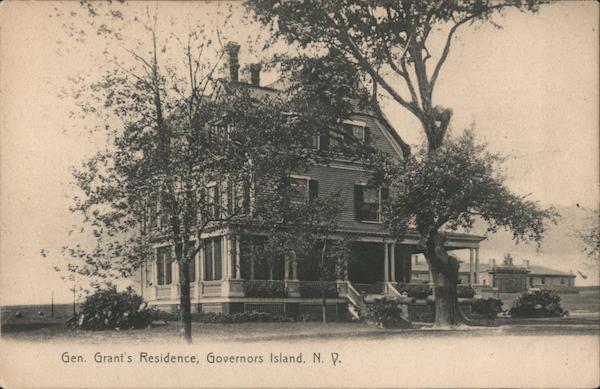 General Grant's Residence, Governors Island New York
