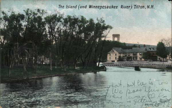The Island (and Winnepesaukee River) Tilton New Hampshire