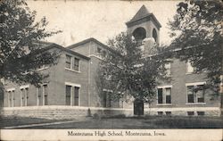 Montezuma High School Postcard