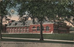 Men's Gymnasium, University of Iowa Iowa City, IA Postcard Postcard Postcard