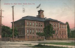 Josephine Co. High School Postcard