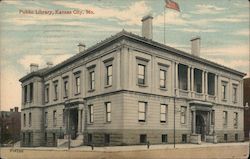 Public Library Postcard