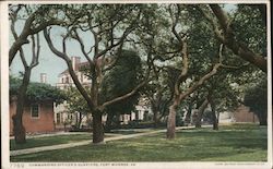 Commanding Officer's Quarters Fort Monroe, VA Postcard Postcard Postcard