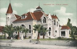 Public Library Postcard
