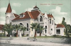 Public Library Pasadena, CA Postcard Postcard Postcard