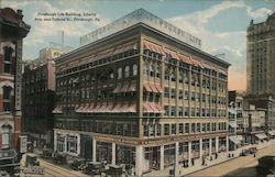 Pittsburgh Life Building Liberty Ave. and Federal St. Postcard