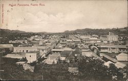 Manatí Panorama Puerto Rico Postcard Postcard Postcard