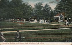 Women's Building and Dance Hall, Whalom Park Lunenburg, MA Postcard Postcard Postcard