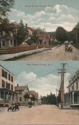 Grove Street and Main Street Monsey, NY Postcard Postcard Postcard