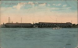 Training Ships, St. Helena Training Station Postcard