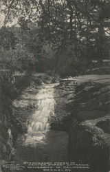 Strawberry Creek at Center Street Entrance, University of California Berkeley Postcard