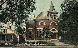 The Baptist Church New Philadelphia, OH Postcard Postcard Postcard