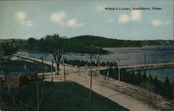 White's Corner Southboro, MA Postcard Postcard Postcard