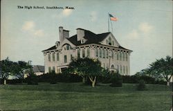 The High School Southboro, MA Postcard Postcard Postcard